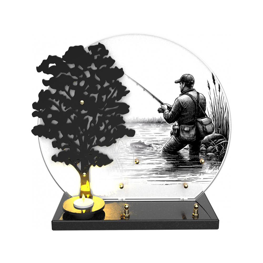 Plaque funéraire CANDORA – Plaques Funéraires Créations® – vue complémentaire
