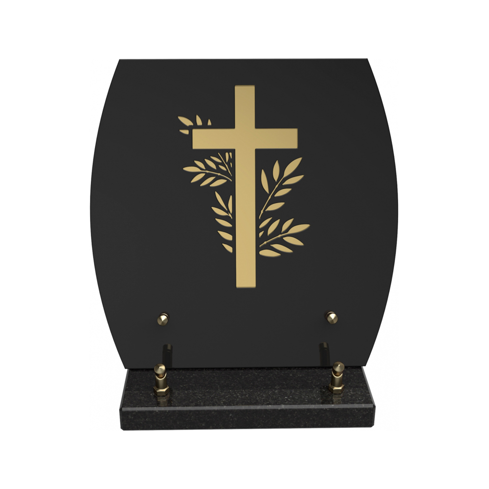 Plaque funéraire MIRORA – Plaques Funéraires Créations® – vue complémentaire