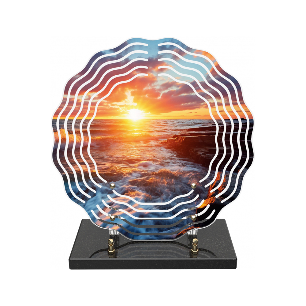 Plaque funéraire ONDINE – Plaques Funéraires Créations® – vue complémentaire