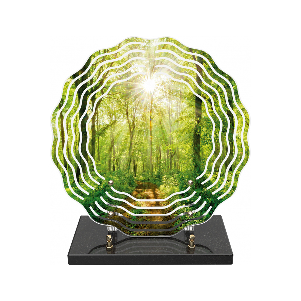 Plaque funéraire ONDINE – Plaques Funéraires Créations® – vue complémentaire