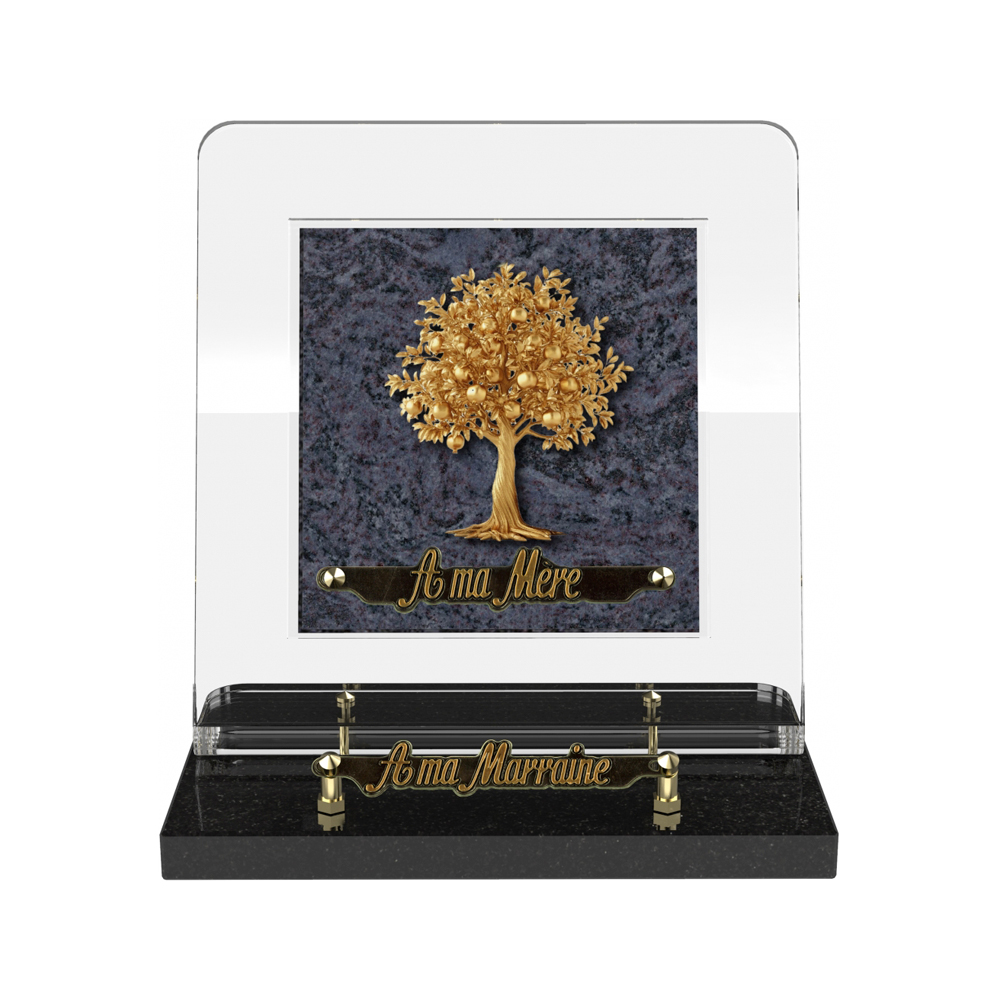 Plaque funéraire GILDOR – Plaques Funéraires Créations®