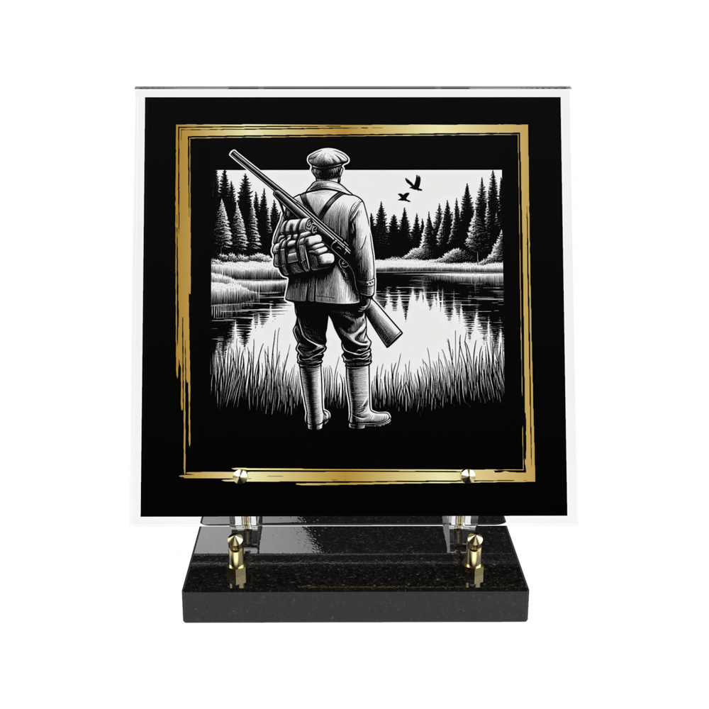 Plaque funéraire FEUILLURE – Plaques Funéraires Créations® – vue complémentaire