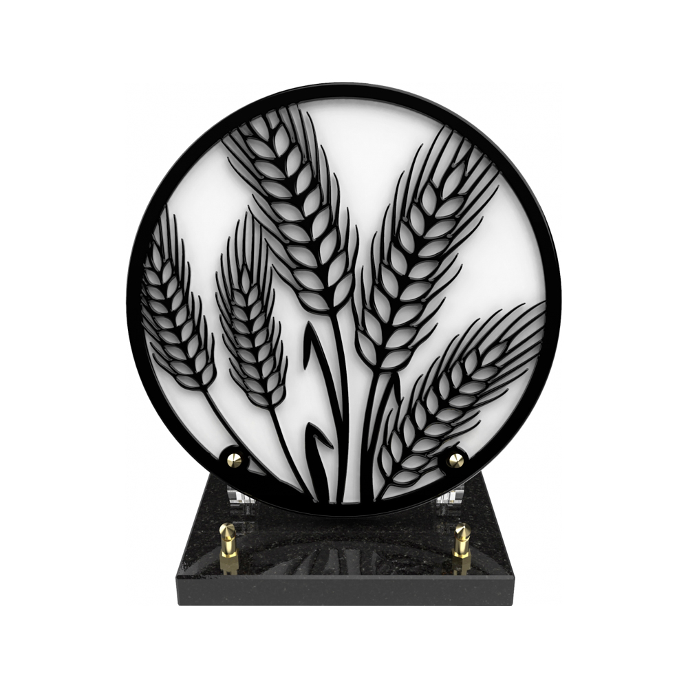 Plaque funéraire SHADOW – Plaques Funéraires Créations®