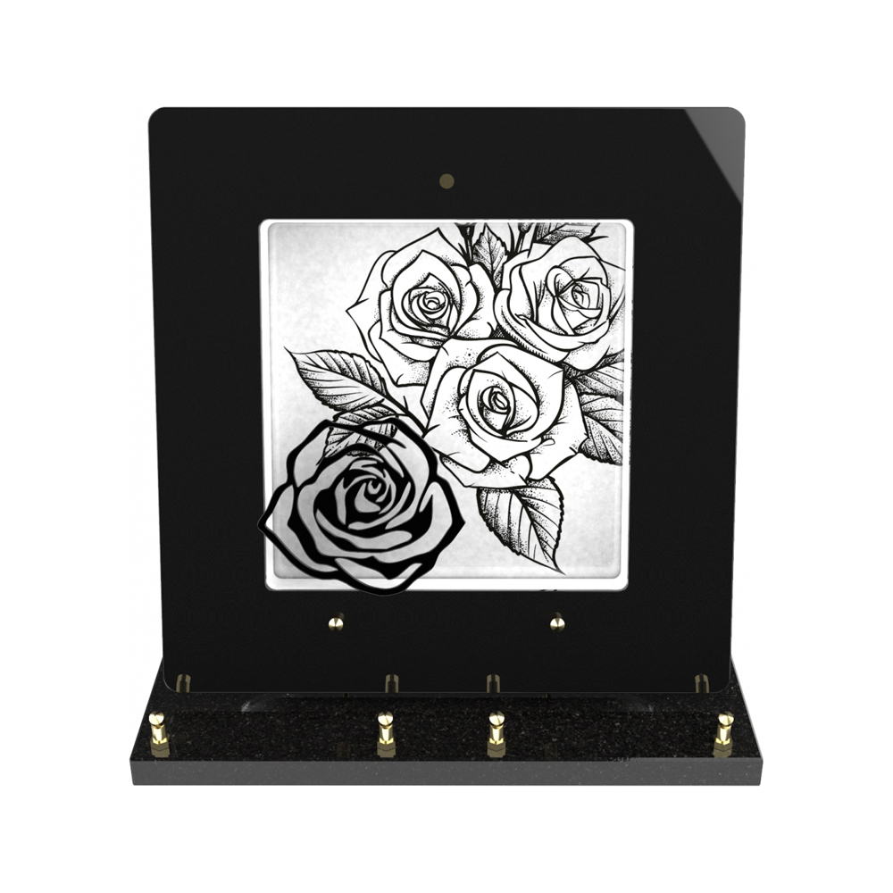 Plaque funéraire NOSTALGIE – Plaques Funéraires Créations®