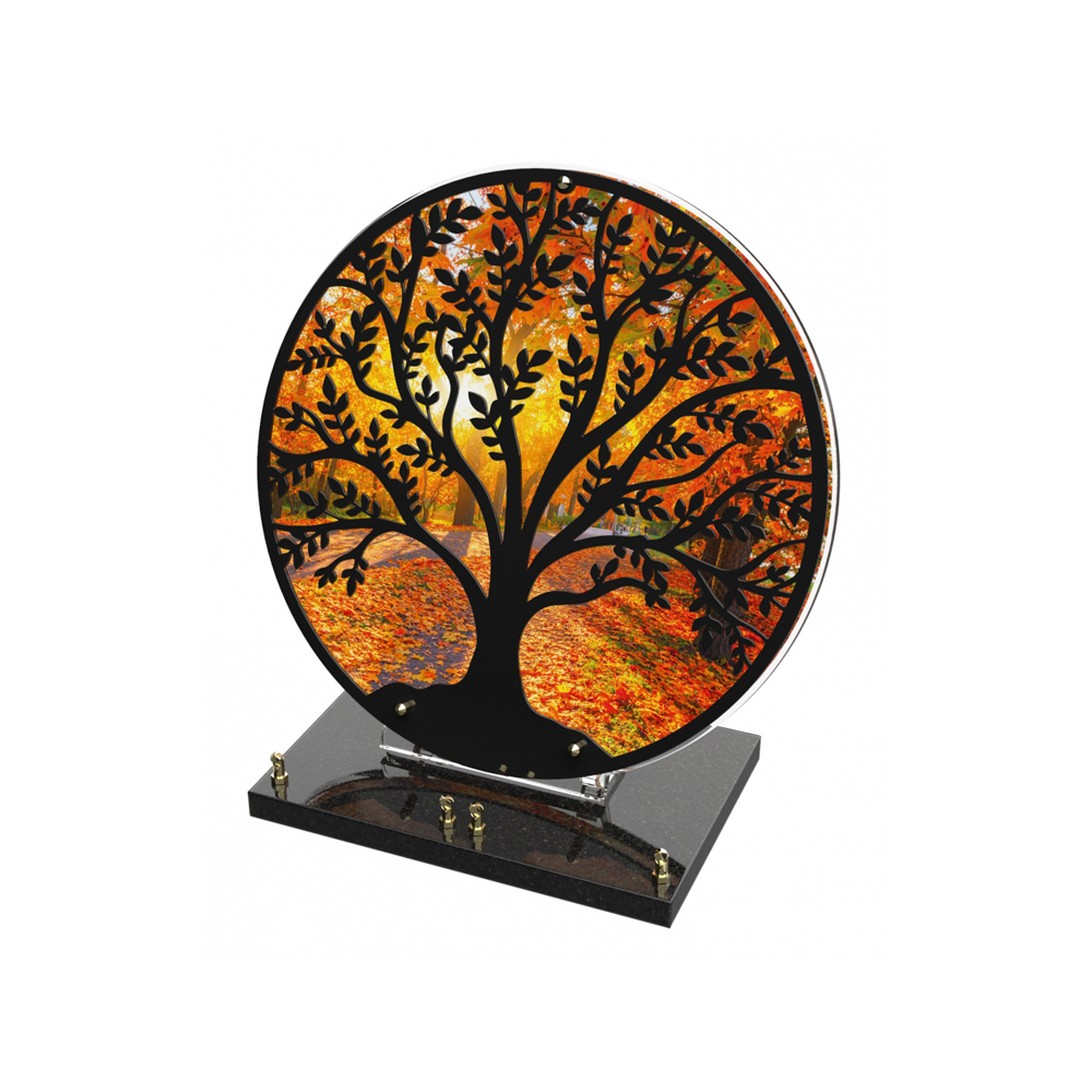 Plaque funéraire ARBRE CÉLESTE – Plaques Funéraires Créations®