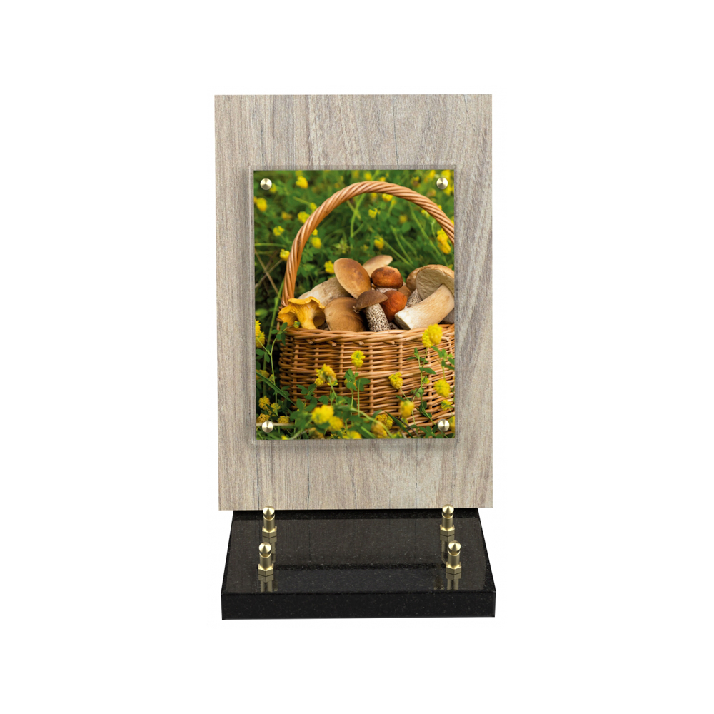 Plaque funéraire LUCARNE – Plaques Funéraires Créations® – vue complémentaire