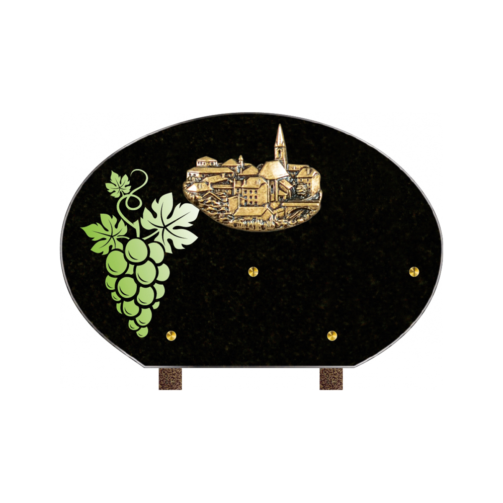 Plaque funéraire ILLUSTRATION – Plaques Funéraires Créations®