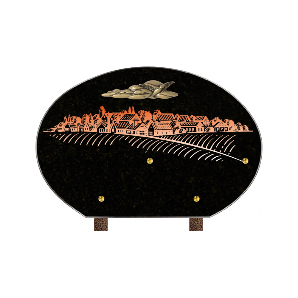Plaque funéraire ILLUSTRATION – Plaques Funéraires Créations®