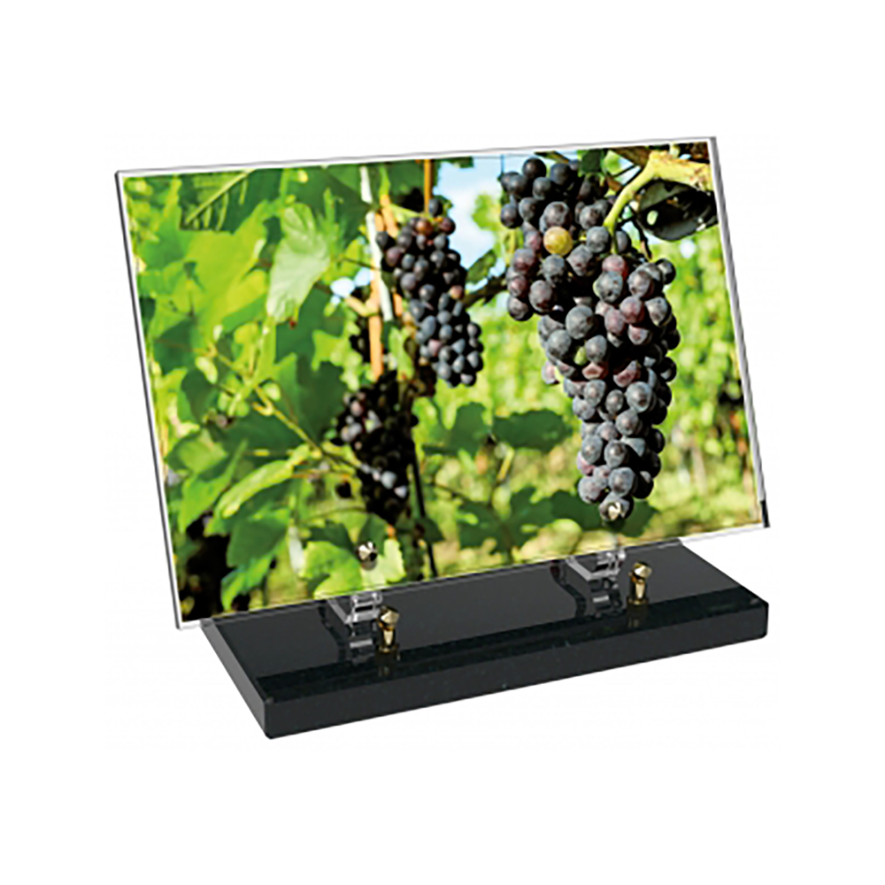 Plaque funéraire Rectangle Altuglas 30x20 - Agriculture – Plaques Funéraires Créations® – vue complémentaire
