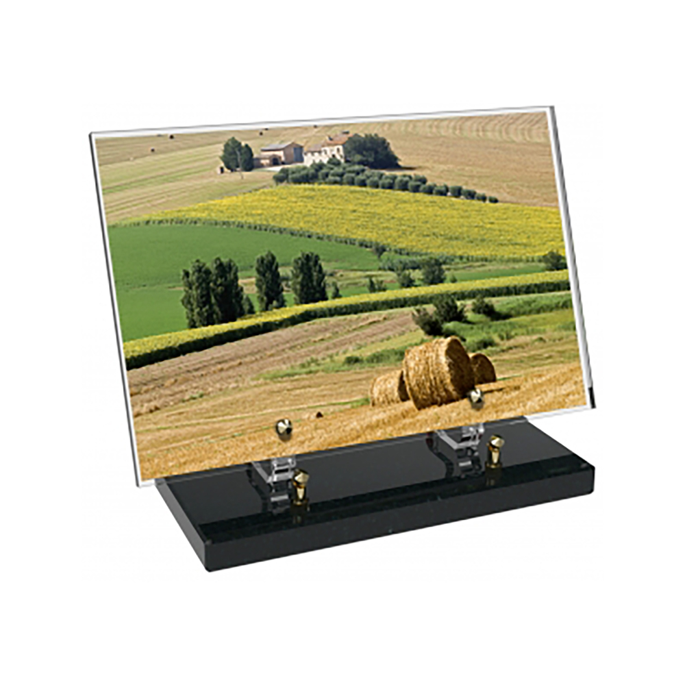 Plaque funéraire Rectangle Altuglas 30x20 - Agriculture – Plaques Funéraires Créations® – vue complémentaire