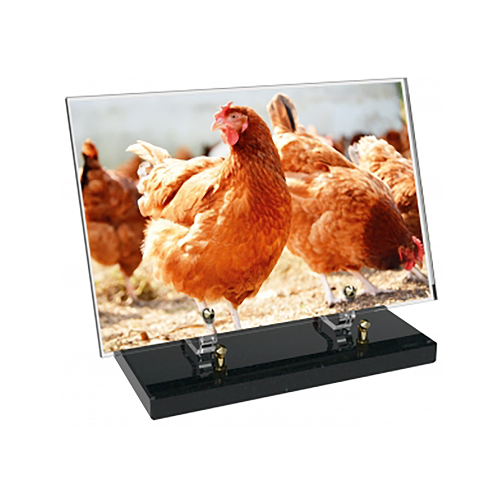 Plaque funéraire Rectangle Altuglas 30x20 - Agriculture – Plaques Funéraires Créations® – vue complémentaire