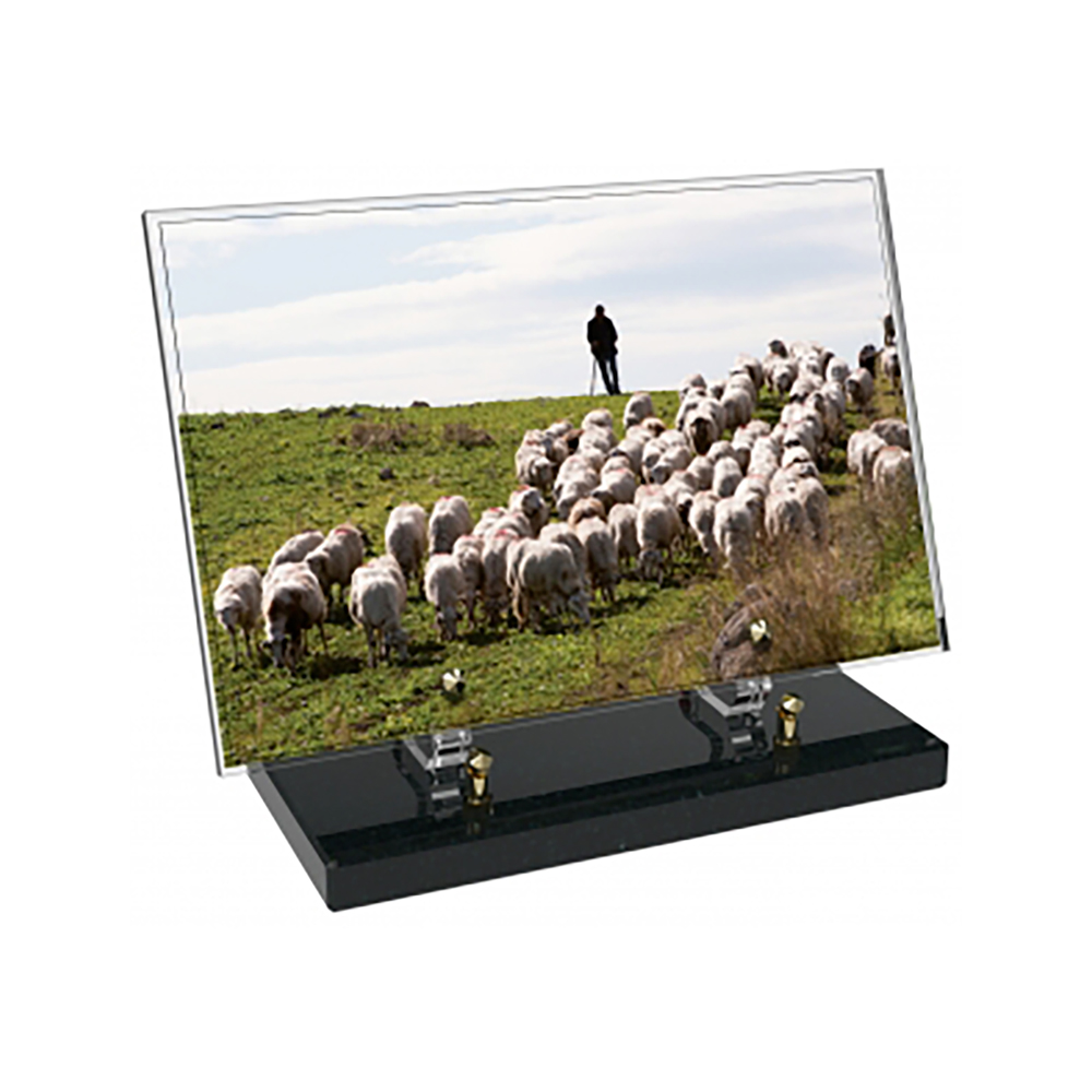 Plaque funéraire Rectangle Altuglas 30x20 - Agriculture – Plaques Funéraires Créations® – vue complémentaire