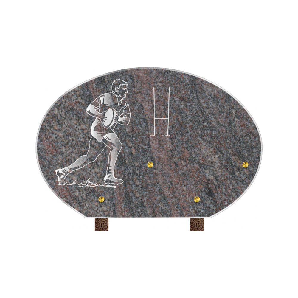 Plaque funéraire Artline - 30x20 – Plaques Funéraires Créations® – vue complémentaire