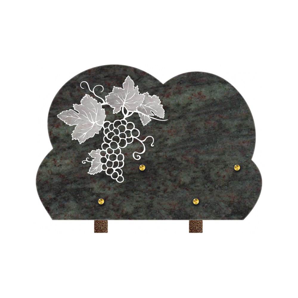 Plaque funéraire Artline - 30x20 – Plaques Funéraires Créations® – vue complémentaire