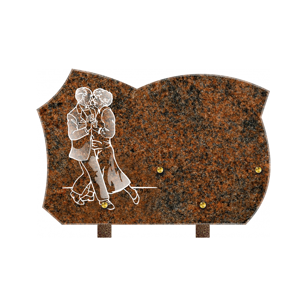 Plaque funéraire Artline - 30x20 – Plaques Funéraires Créations® – vue complémentaire