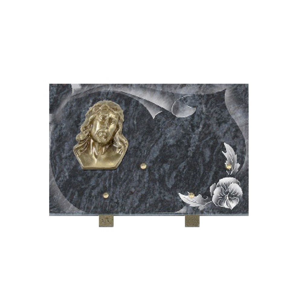 Plaque funéraire Papier – Plaques Funéraires Créations® – vue complémentaire