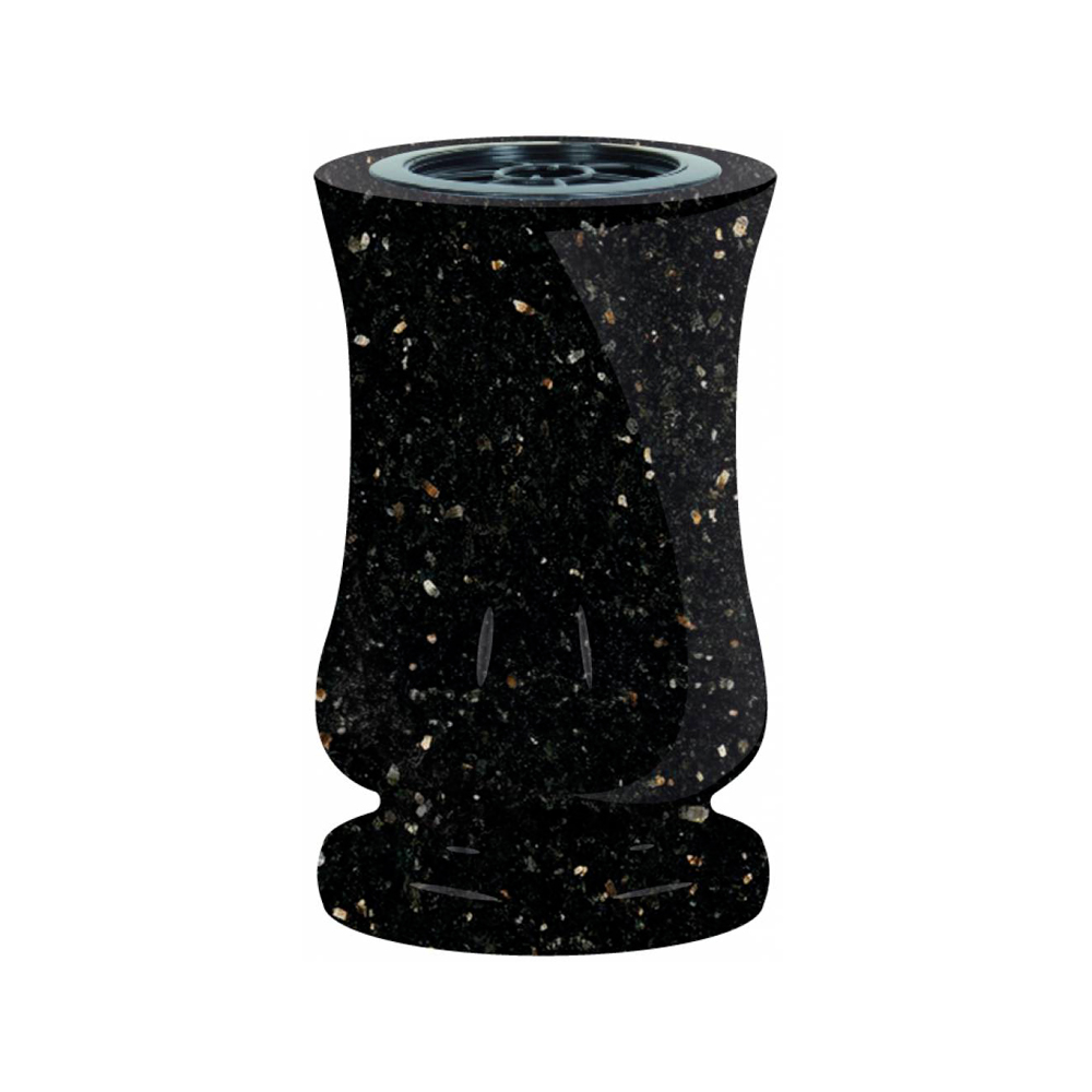 Vase Tourné en Granit - 25cm – Plaques Funéraires Créations®