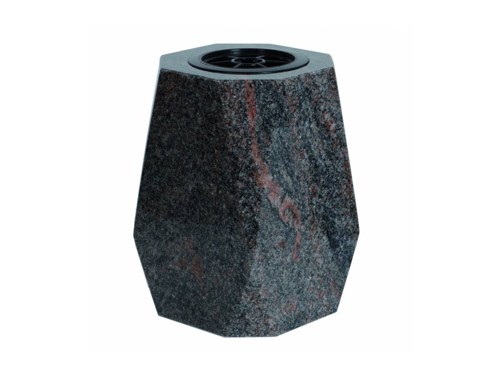 Vase Carré Granit 2 – Plaques Funéraires Créations®